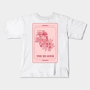 The reader tarot card Kids T-Shirt